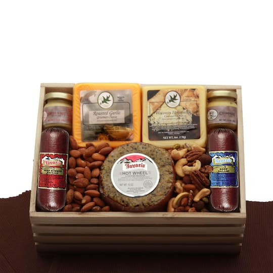 Premium Selections Meat & Cheese Gift Crate By Gbds | 11″ x 11″ x 4″ | Michaels® Premium Selections Meat & Cheese Gift Crate By Gbds | 11″ x 11″ x 4″ | Michaels®